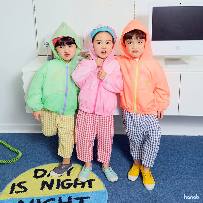 Hanab - Korean Children Fashion - #kidsshorts - Smile Windbreaker - 2