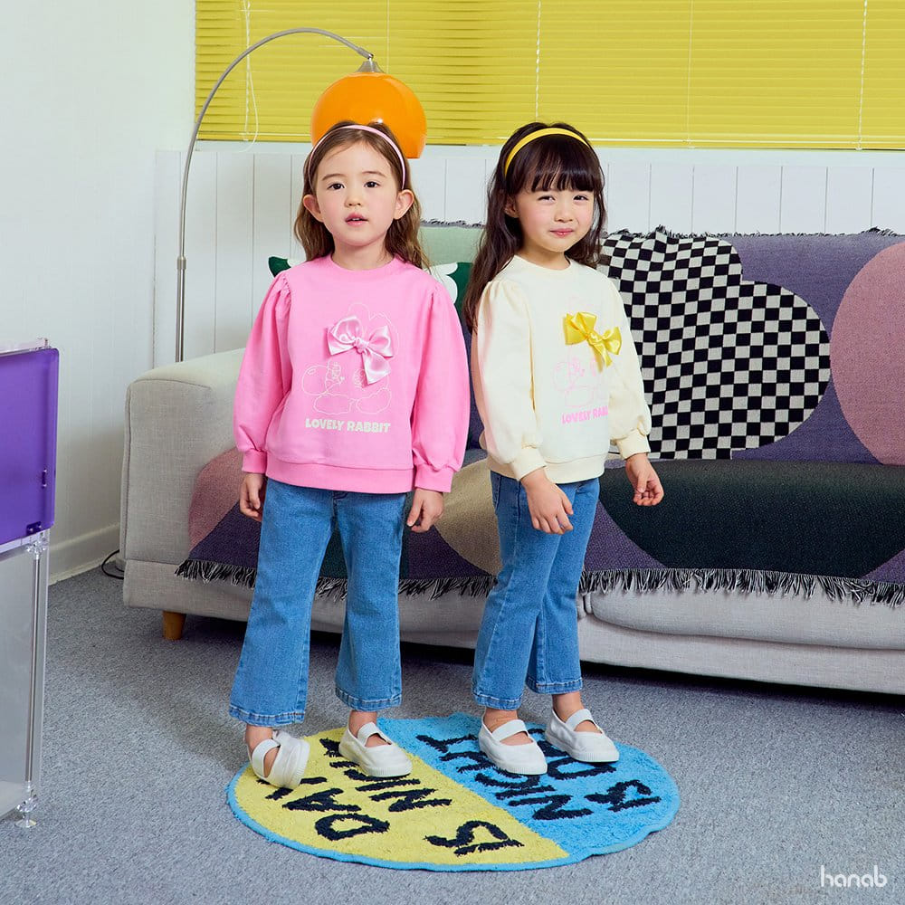 Hanab - Korean Children Fashion - #kidsstore - Ribbon Sweatshirt - 3