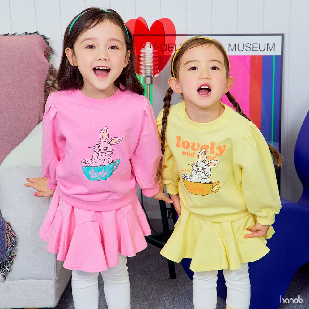 Hanab - Korean Children Fashion - #kidzfashiontrend - Barnie Top Bottom Set