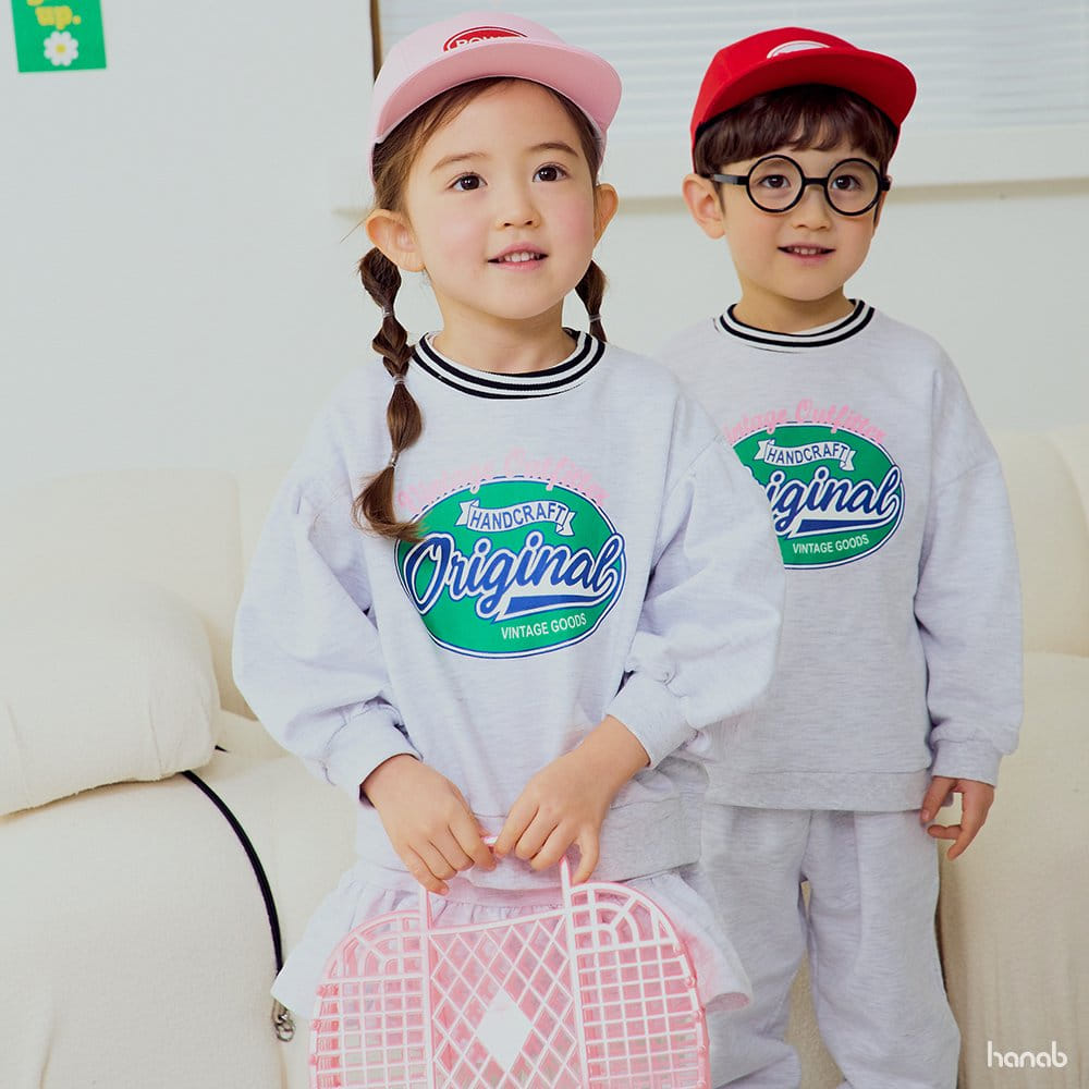 Hanab - Korean Children Fashion - #kidzfashiontrend - Original Top Bottom Set - 10