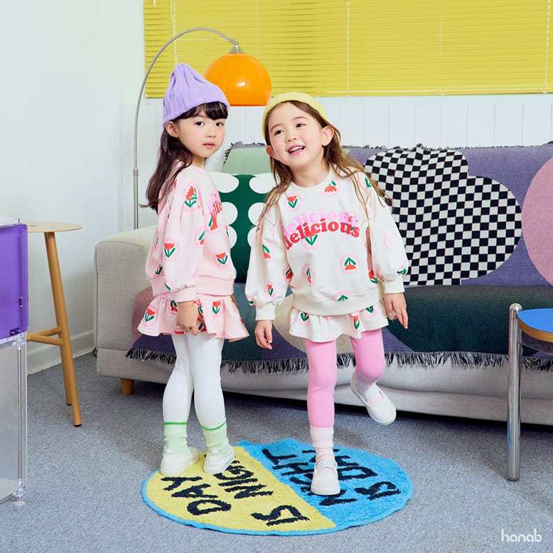 Hanab - Korean Children Fashion - #kidzfashiontrend - Delicious Top Bottom Set - 3