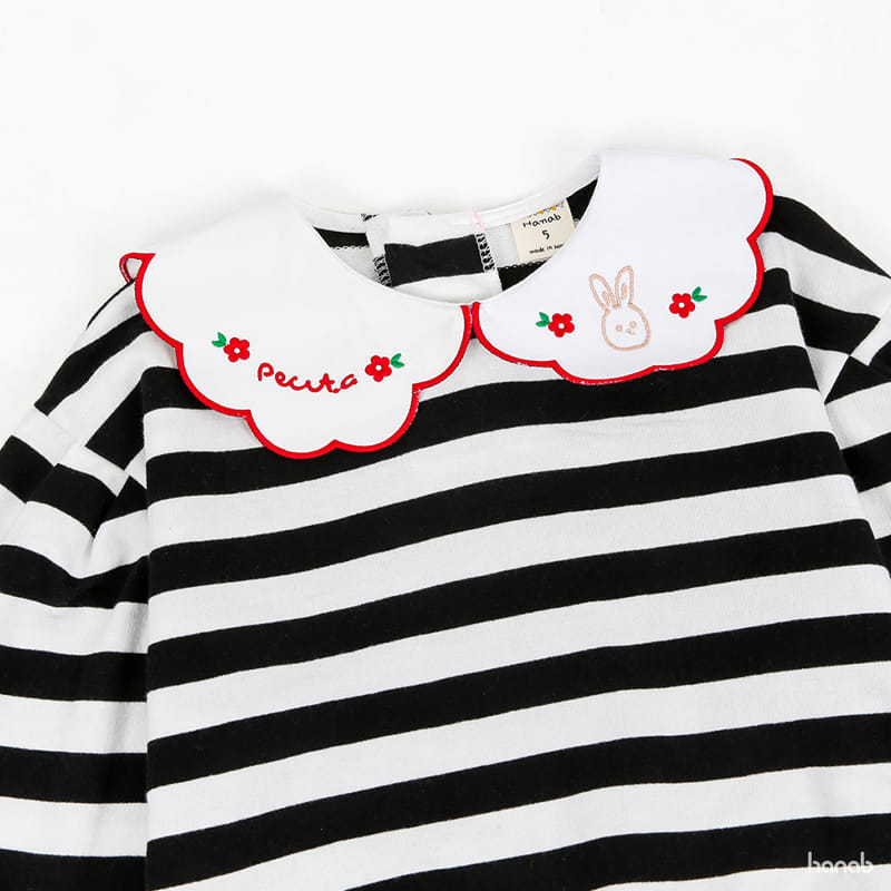 Hanab - Korean Children Fashion - #kidzfashiontrend - Rabbit Collar Blouse - 3