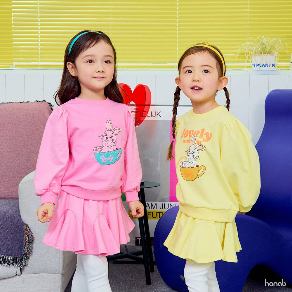 Hanab - Korean Children Fashion - #littlefashionista - Barnie Top Bottom Set - 3