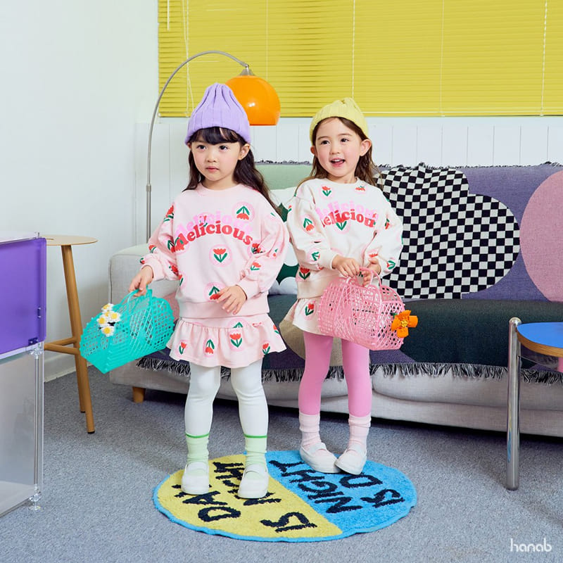 Hanab - Korean Children Fashion - #littlefashionista - Delicious Top Bottom Set - 5