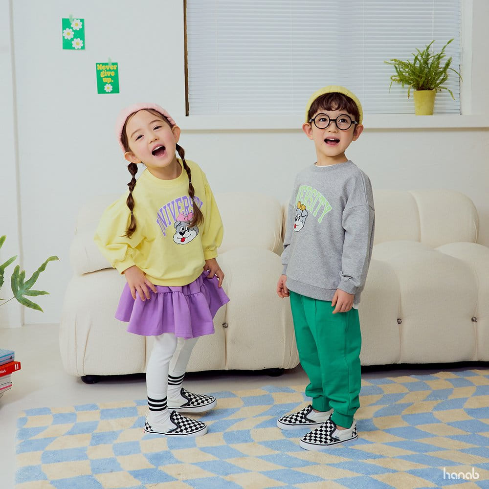 Hanab - Korean Children Fashion - #magicofchildhood - University Top Bottom Set - 3