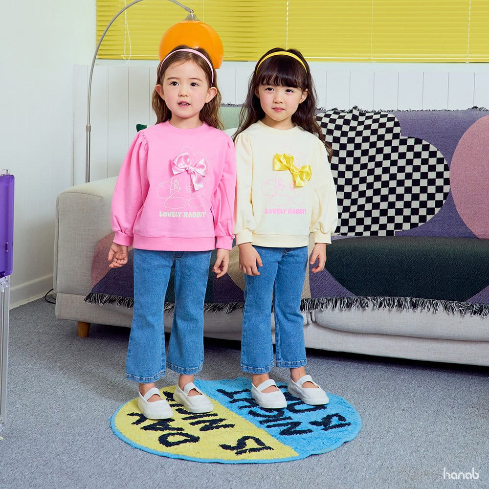 Hanab - Korean Children Fashion - #minifashionista - Ribbon Sweatshirt - 8