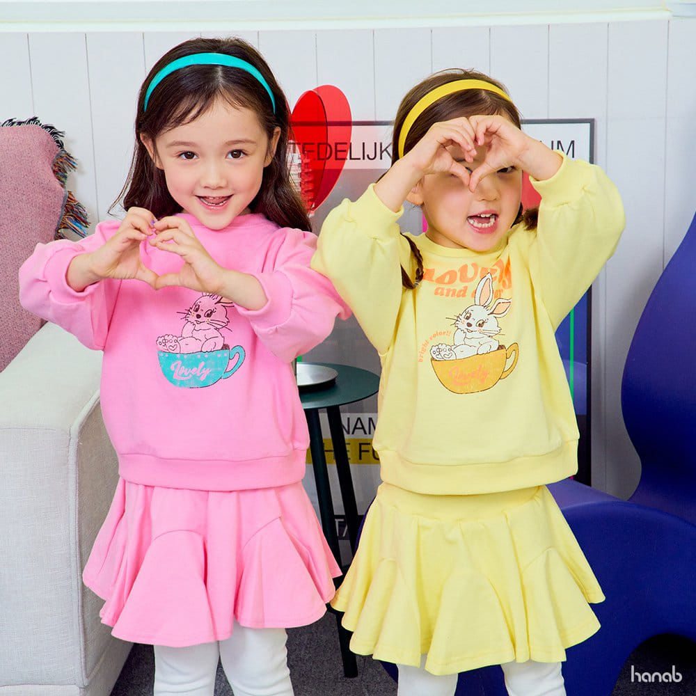 Hanab - Korean Children Fashion - #minifashionista - Barnie Top Bottom Set - 5