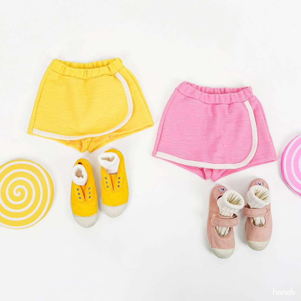 Hanab - Korean Children Fashion - #minifashionista - Coco Wrap Skirt Pants - 3