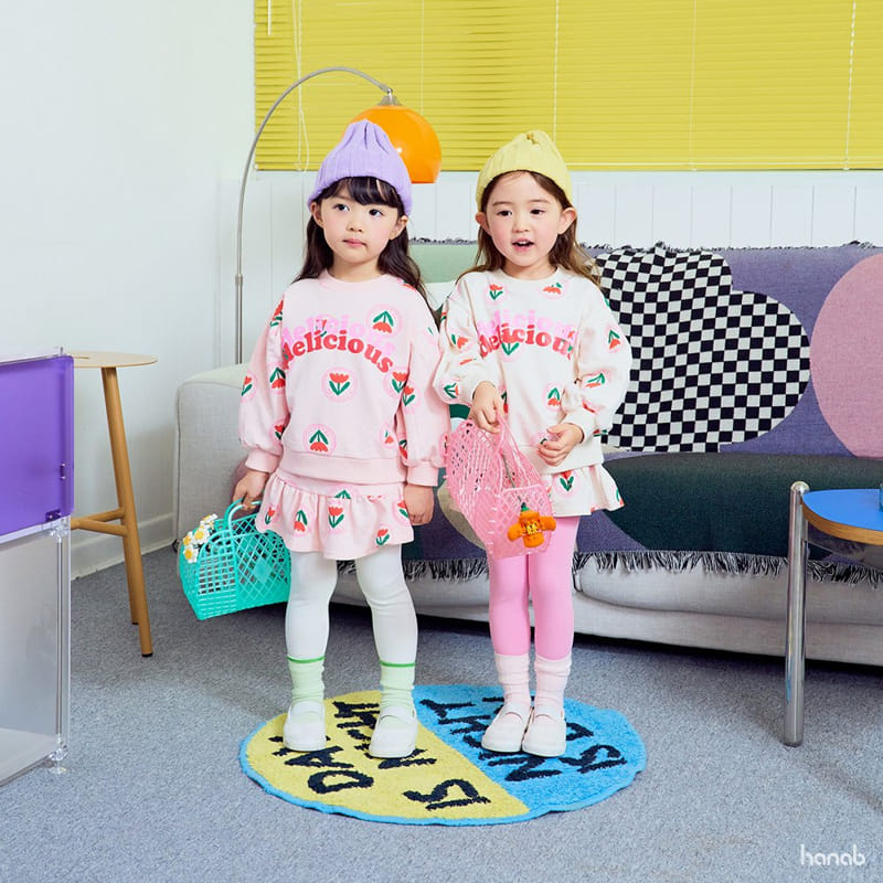Hanab - Korean Children Fashion - #minifashionista - Delicious Top Bottom Set - 7