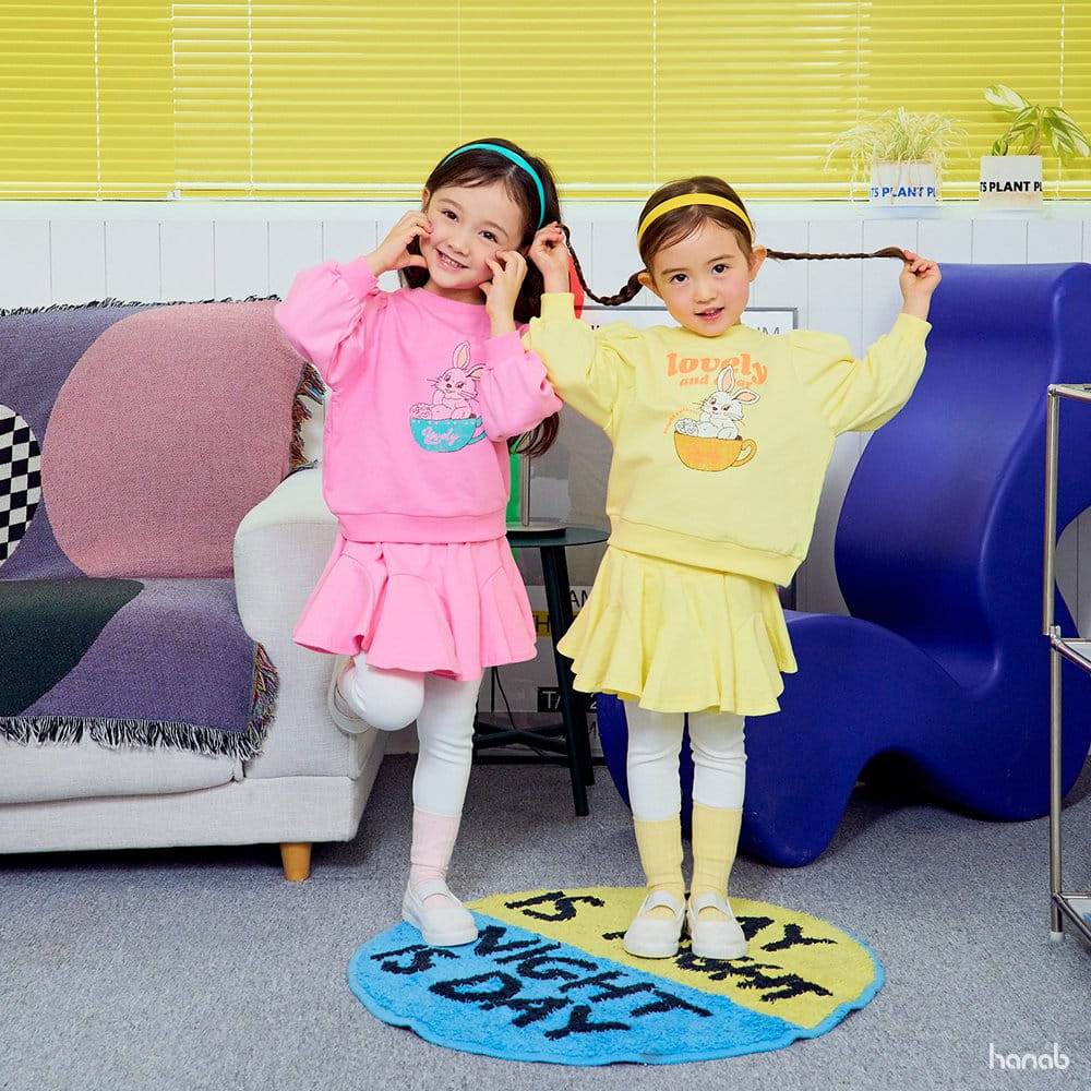Hanab - Korean Children Fashion - #prettylittlegirls - Barnie Top Bottom Set - 6