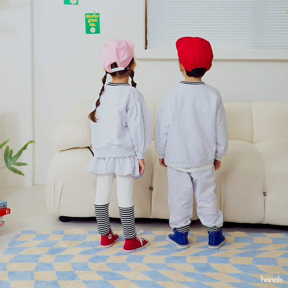 Hanab - Korean Children Fashion - #prettylittlegirls - Original Top Bottom Set