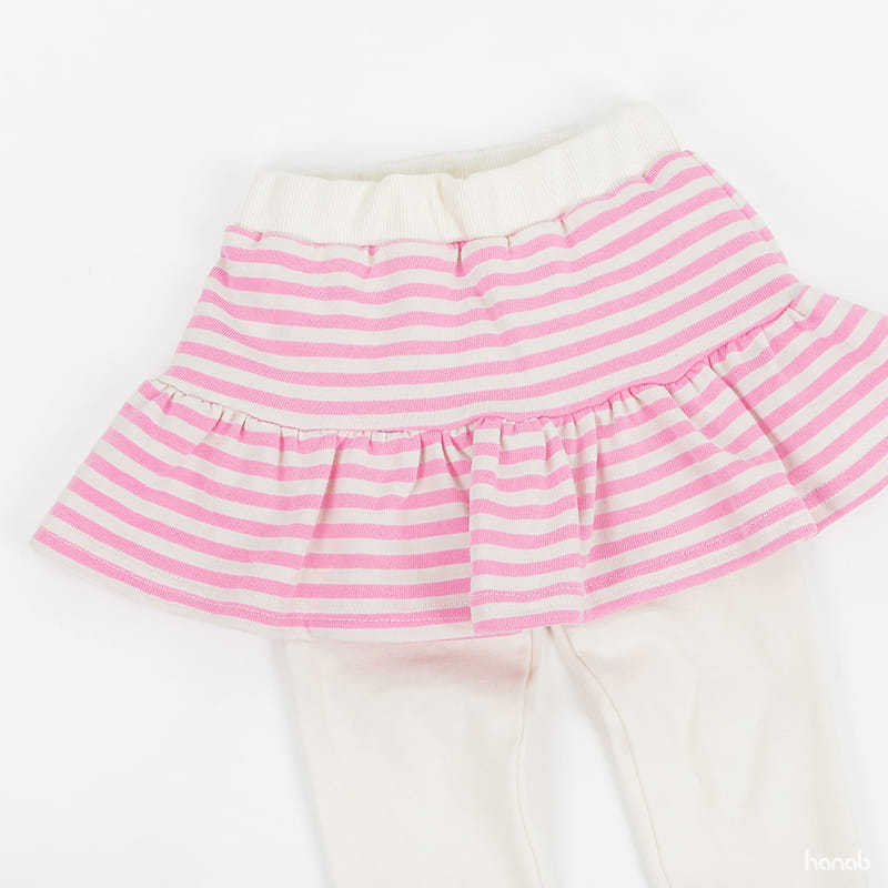 Hanab - Korean Children Fashion - #prettylittlegirls - Bear Stripes Top Bottom Set - 11
