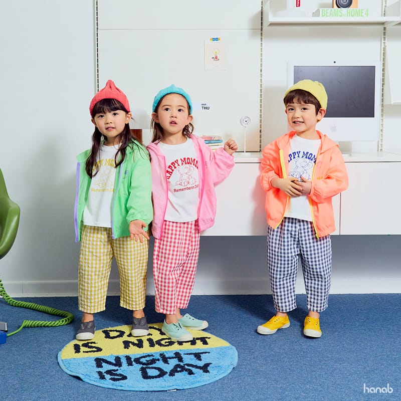 Hanab - Korean Children Fashion - #stylishchildhood - Smile Windbreaker - 12