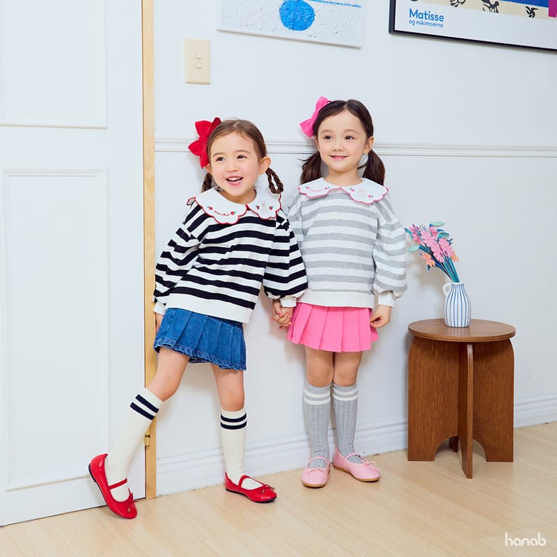 Hanab - Korean Children Fashion - #stylishchildhood - Rabbit Collar Blouse - 11