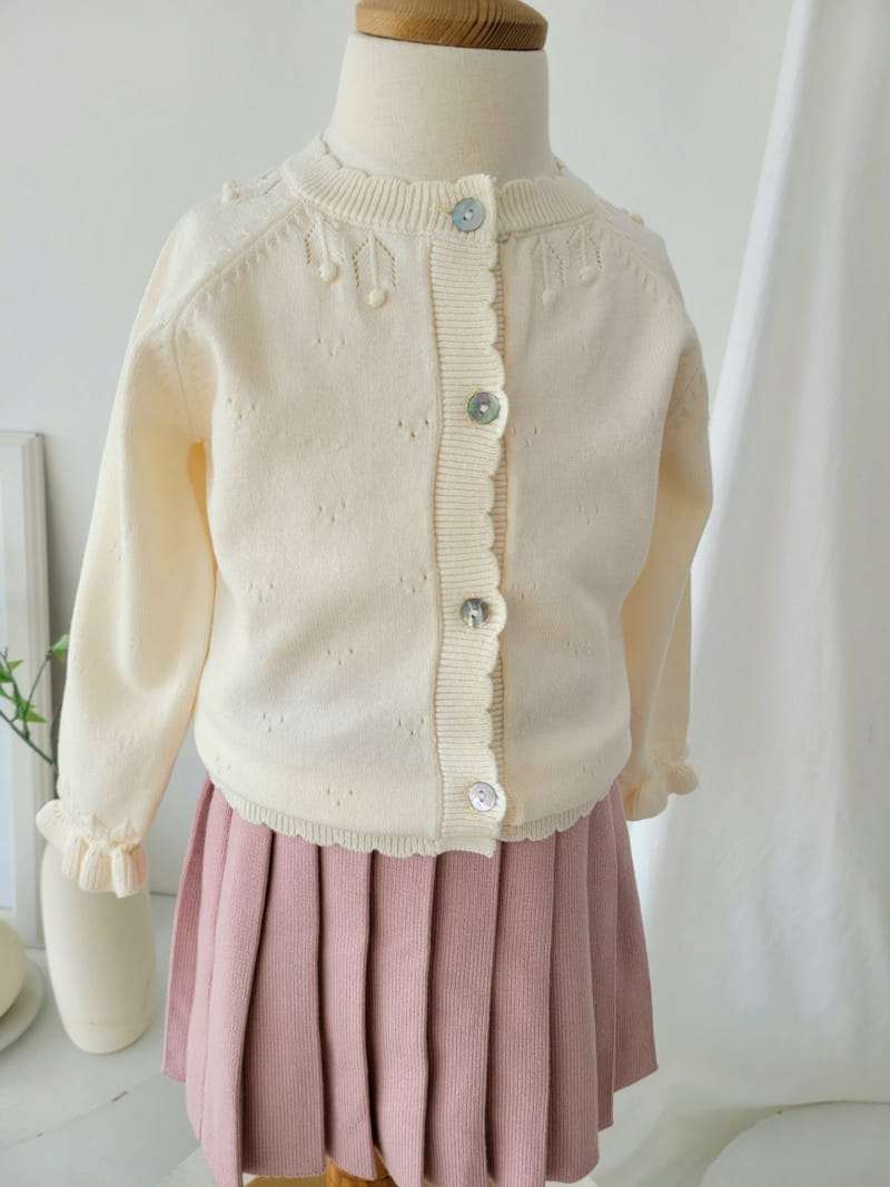 Hanacoco - Korean Children Fashion - #discoveringself - Fomi Knit Cardigan - 3