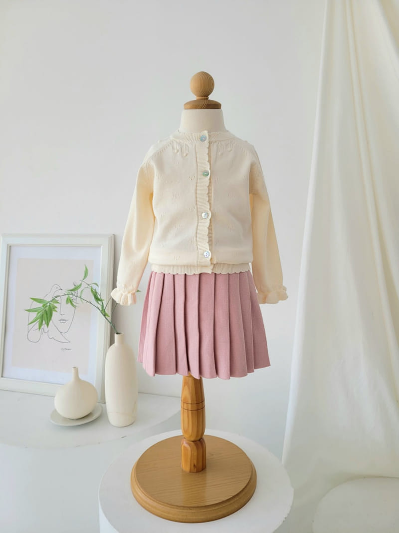 Hanacoco - Korean Children Fashion - #discoveringself - Fomi Knit Cardigan - 4