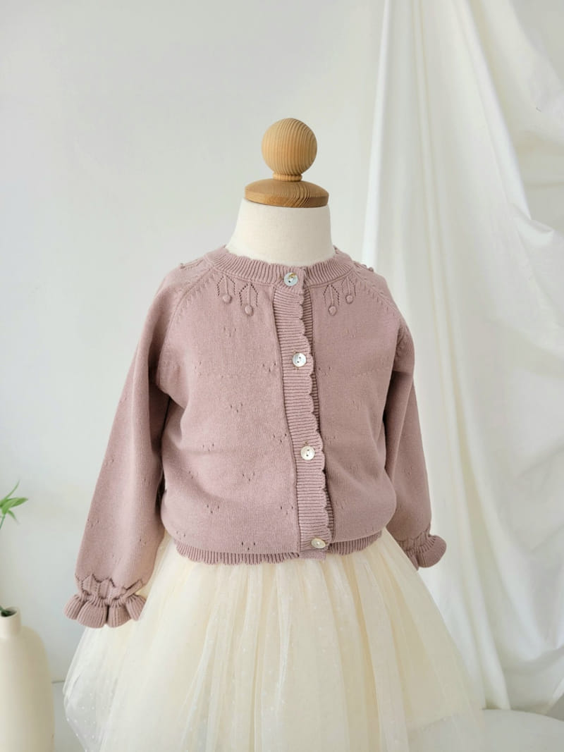 Hanacoco - Korean Children Fashion - #kidsstore - Fomi Knit Cardigan - 6