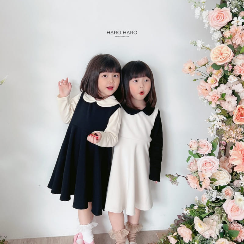 Haro Haro - Korean Children Fashion - #Kfashion4kids - Coco Collar Tee - 12