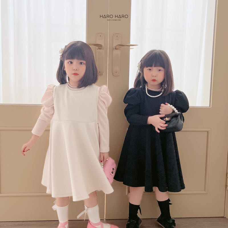 Haro Haro - Korean Children Fashion - #childofig - Lovely Puff Tee - 9