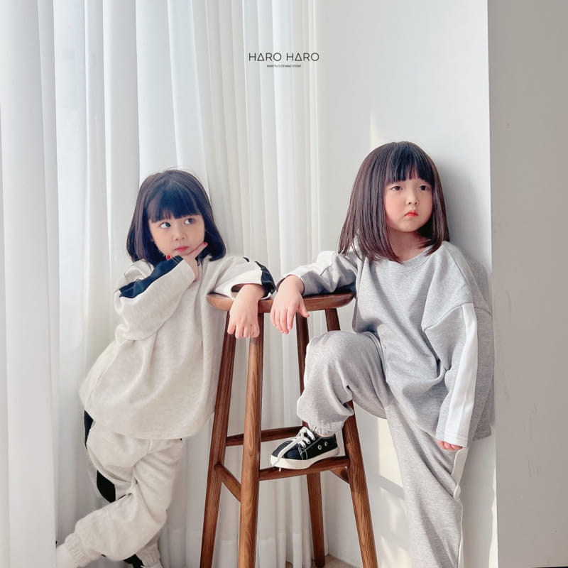 Haro Haro - Korean Children Fashion - #childrensboutique - Point Sweatshirt - 3