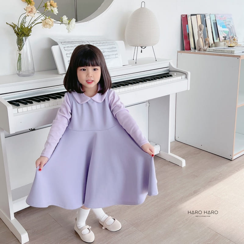 Haro Haro - Korean Children Fashion - #designkidswear - Coco Collar Tee - 6