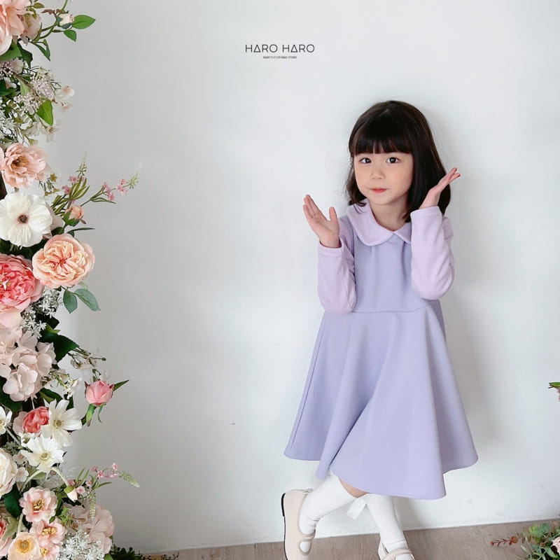 Haro Haro - Korean Children Fashion - #kidsshorts - Coco Collar Tee - 9