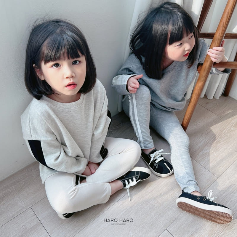 Haro Haro - Korean Children Fashion - #kidsshorts - Point Sweatshirt - 7