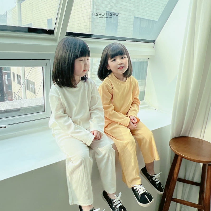Haro Haro - Korean Children Fashion - #kidzfashiontrend - Piano Top Bottom Set - 6
