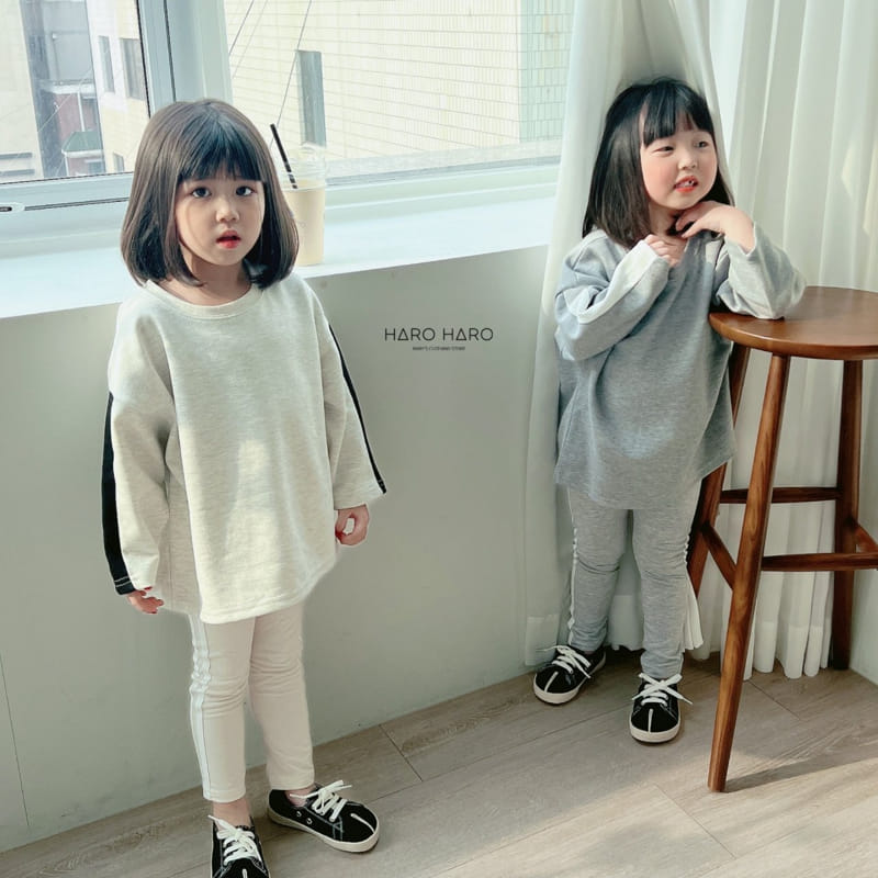 Haro Haro - Korean Children Fashion - #magicofchildhood - Point Sweatshirt - 12