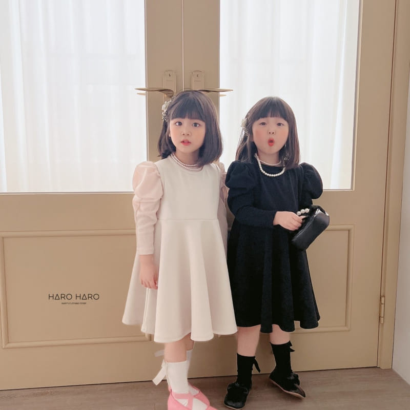 Haro Haro - Korean Children Fashion - #stylishchildhood - Lovely Puff Tee - 8