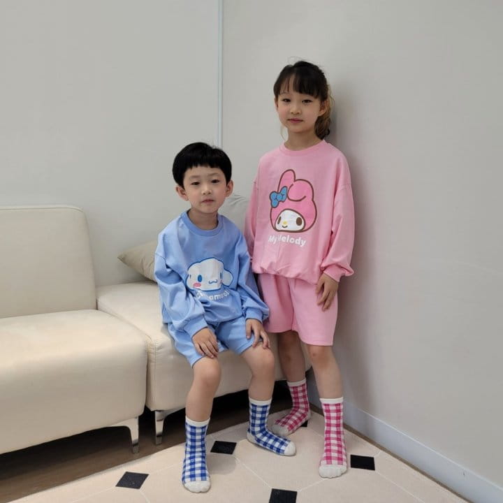 Heart Baby - Korean Children Fashion - #Kfashion4kids - Sanrio Top Bottom Set - 8