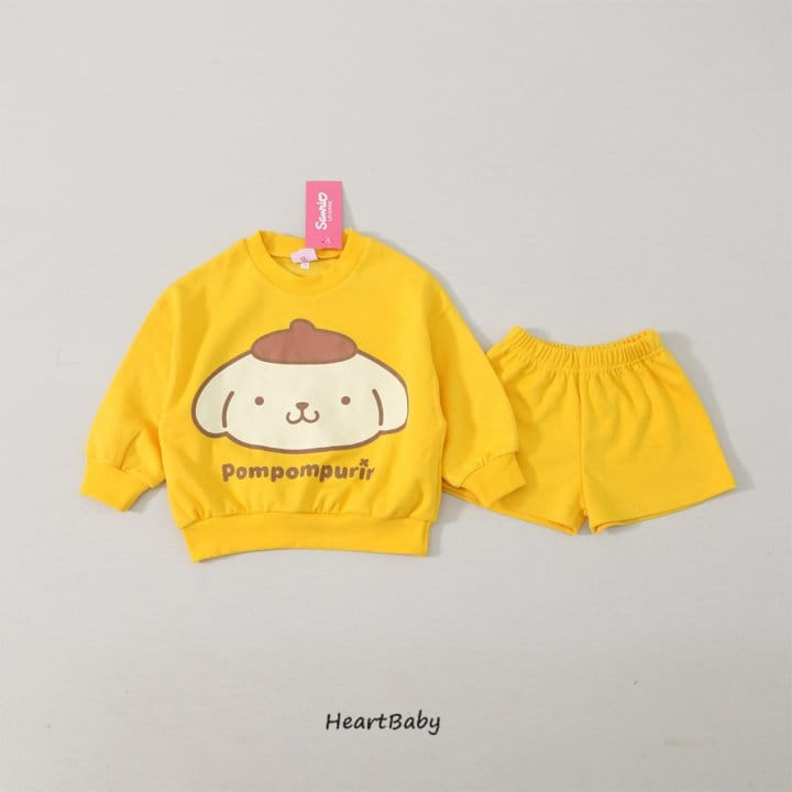 Heart Baby - Korean Children Fashion - #discoveringself - Sanrio Top Bottom Set - 4