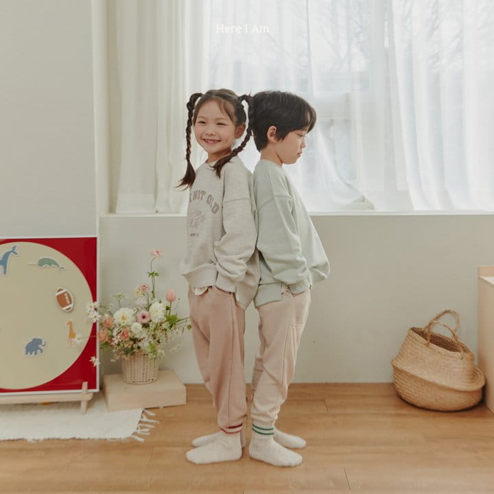 Here I Am - Korean Children Fashion - #childofig - Classic Sweatshirt - 9