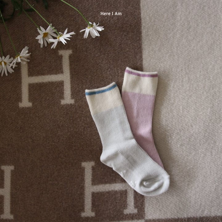 Here I Am - Korean Children Fashion - #designkidswear - Honey Socks - 3