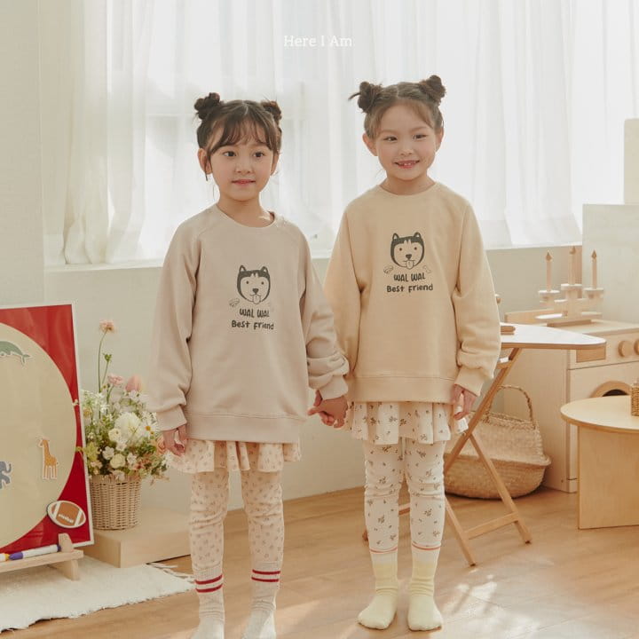 Here I Am - Korean Children Fashion - #minifashionista - Friends Sweatshirt - 3