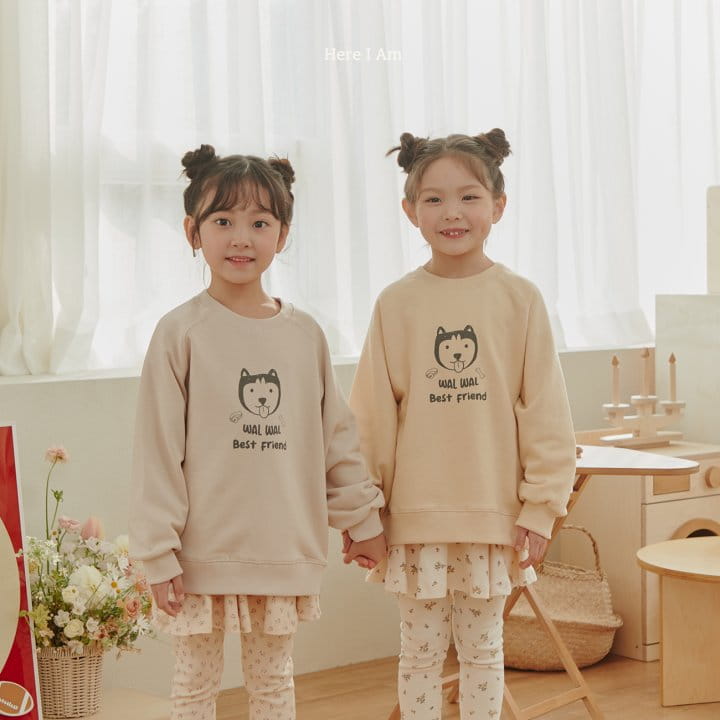 Here I Am - Korean Children Fashion - #minifashionista - Friends Sweatshirt - 4