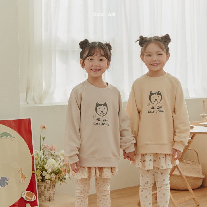Here I Am - Korean Children Fashion - #todddlerfashion - Friends Sweatshirt - 5