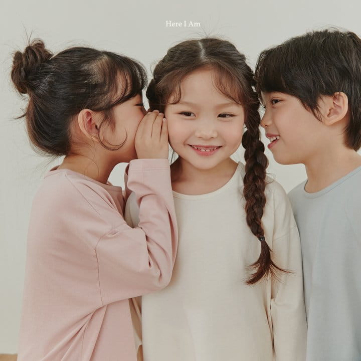 Here I Am - Korean Children Fashion - #todddlerfashion - Elle Overfit Top Bottom Set with Mom - 4
