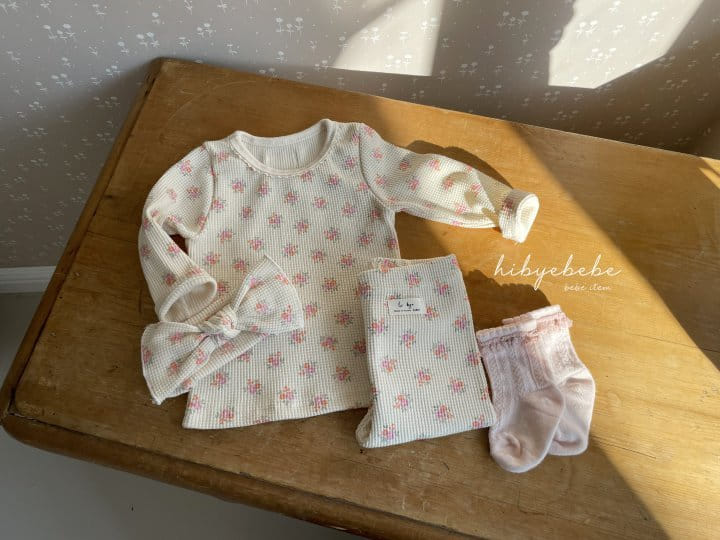 Hi Byebebe - Korean Baby Fashion - #babyboutique - Spring Flower Waffle Easywear - 6