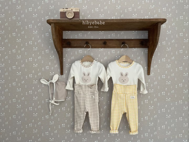 Hi Byebebe - Korean Baby Fashion - #babyboutique - Rabbit Check Easywear