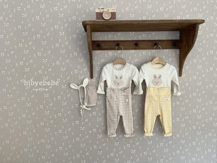 Hi Byebebe - Korean Baby Fashion - #babyboutiqueclothing - Rabbit Check Easywear - 2