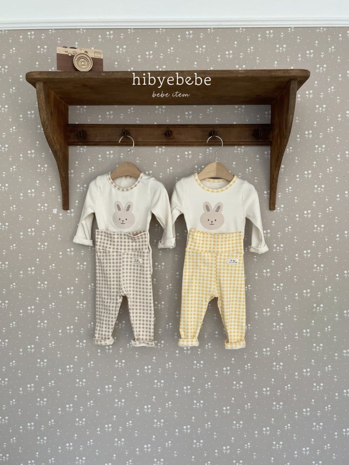 Hi Byebebe - Korean Baby Fashion - #babylifestyle - Rabbit Check Easywear - 7