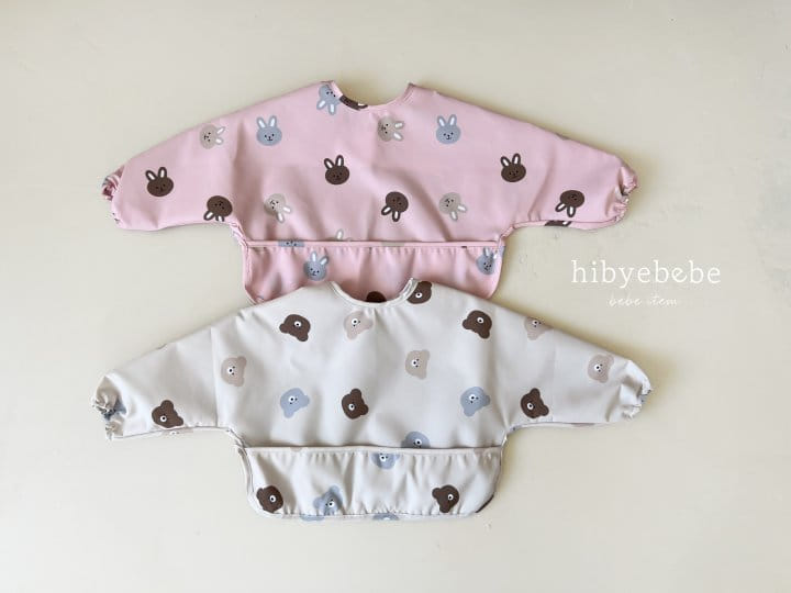 Hi Byebebe - Korean Baby Fashion - #babyoutfit - Baby Bear Waterproof Bib - 2