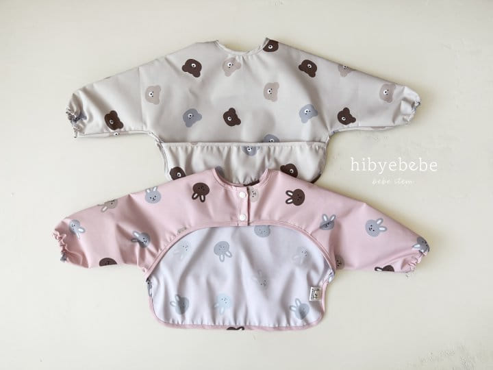 Hi Byebebe - Korean Baby Fashion - #babyoutfit - Baby Bear Waterproof Bib - 3