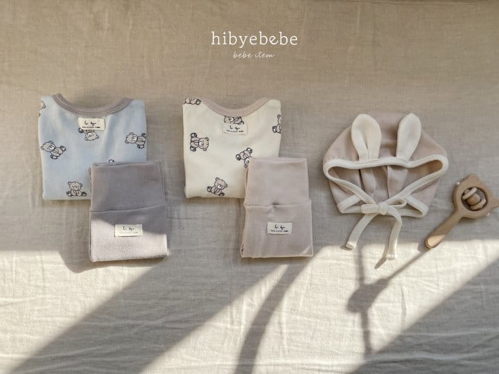 Hi Byebebe - Korean Baby Fashion - #babyoutfit - Teddy Color Easywear - 11
