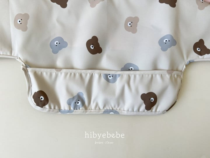 Hi Byebebe - Korean Baby Fashion - #babyoutfit - Baby Bear Waterproof Bib - 4