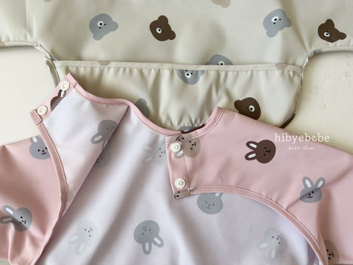 Hi Byebebe - Korean Baby Fashion - #onlinebabyshop - Baby Bear Waterproof Bib - 6