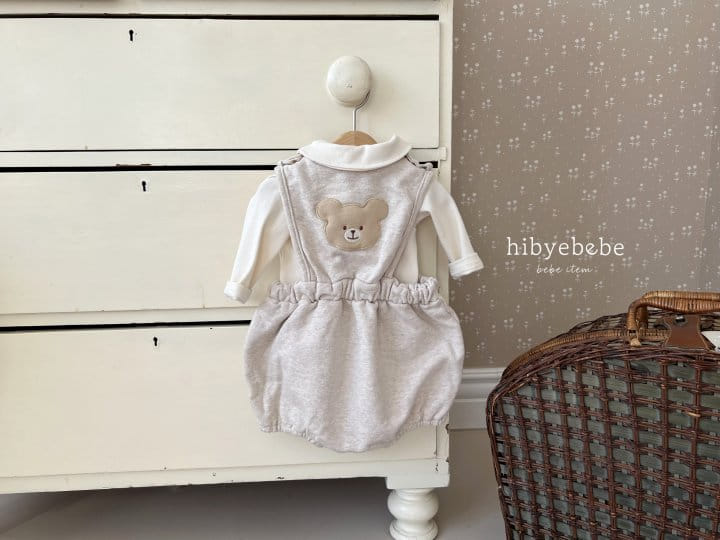 Hi Byebebe - Korean Baby Fashion - #onlinebabyshop - Boo Bear Bodysuit - 5