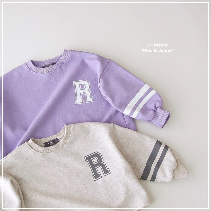J-Room - Korean Children Fashion - #Kfashion4kids - Line Semi Crop Sweatshirt - 2