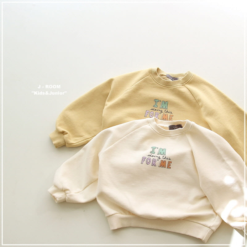 J-Room - Korean Children Fashion - #childofig - I AM Raglan Sweatshirt - 2
